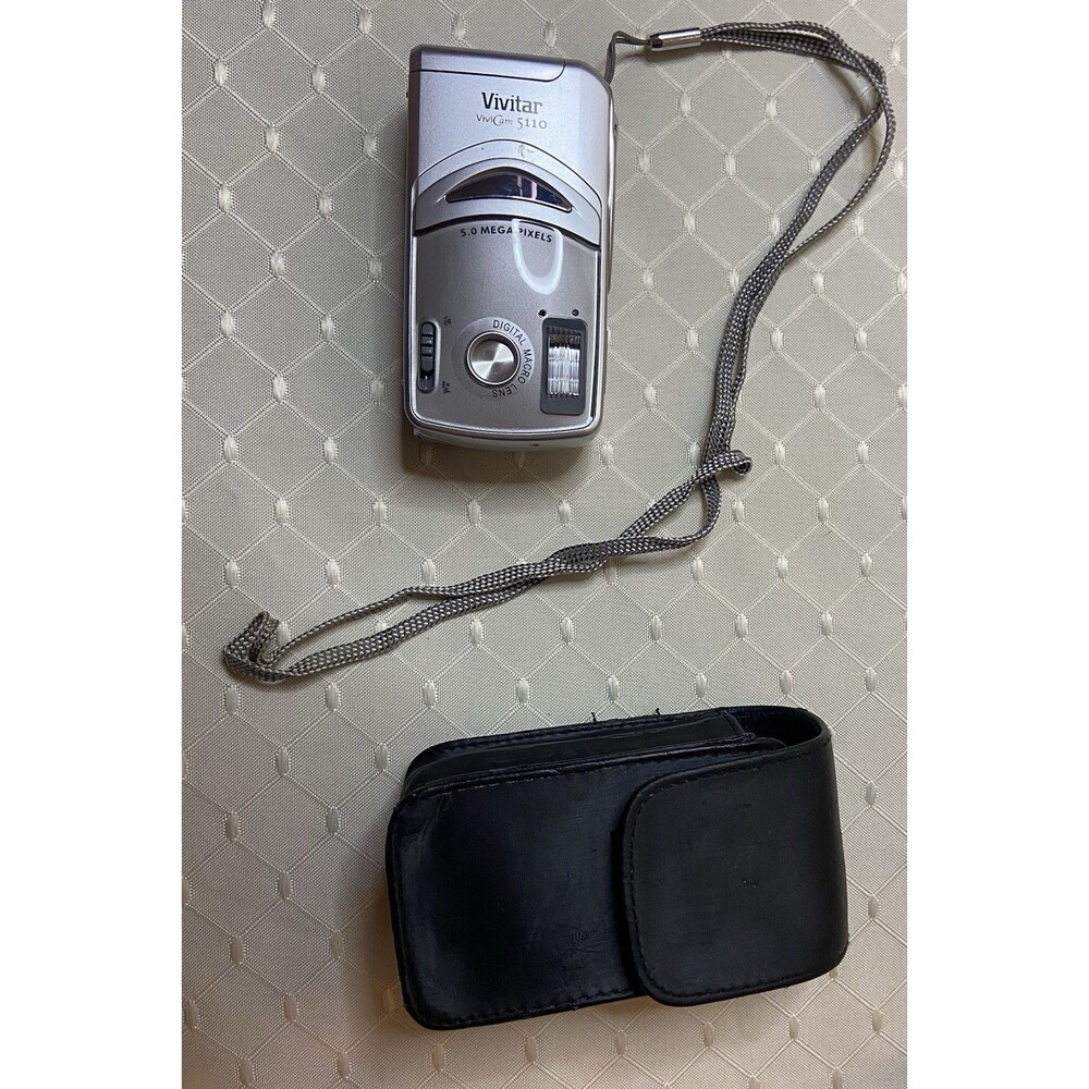 Vivitar Vivicam 5110 Digital Camera 5MP 4X ZOOM 1.5" LCD DISPLAY  Tested Working
